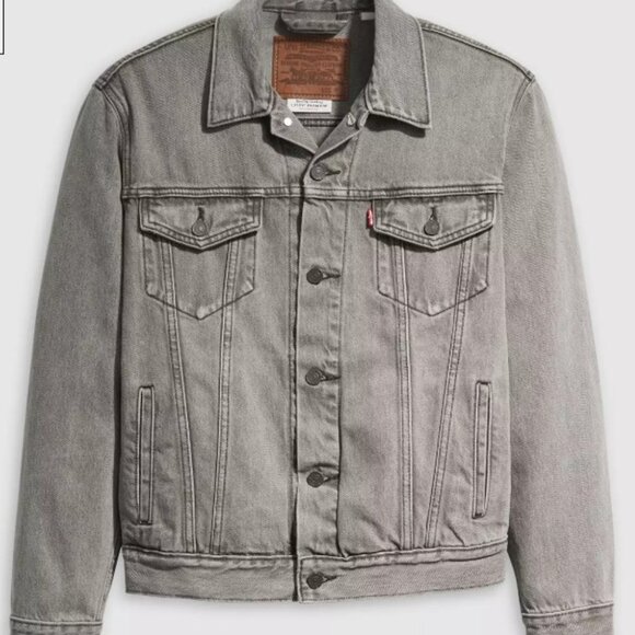 Levi’s Khaki Beige Trucker Jacket – Size M - Picture 1 of 10